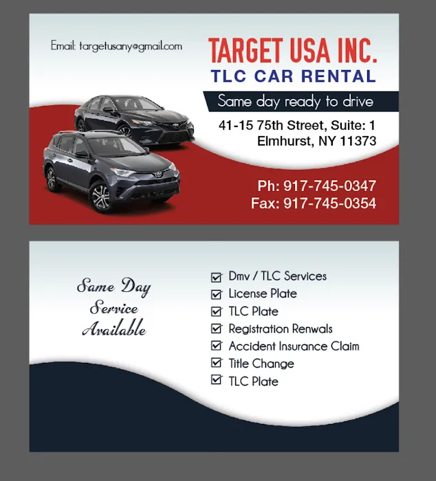 TLC CAR RENTAL ( TARGET USA INC) Picture 2