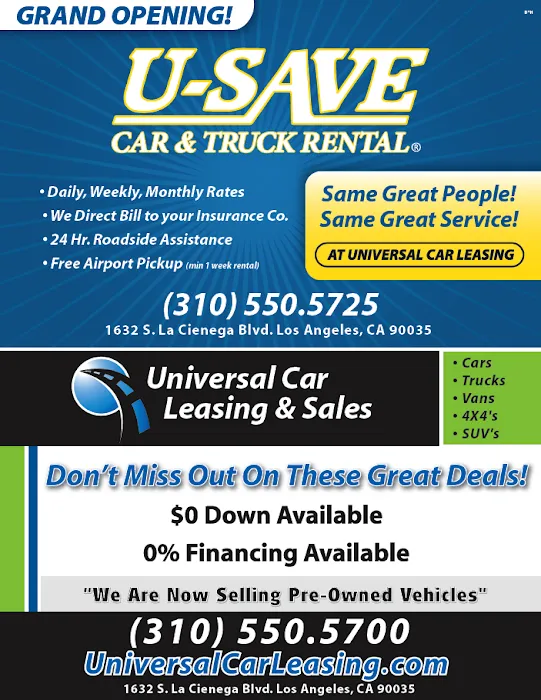 U-Save Car & Truck Rental - Los Angeles City Location Picture 8