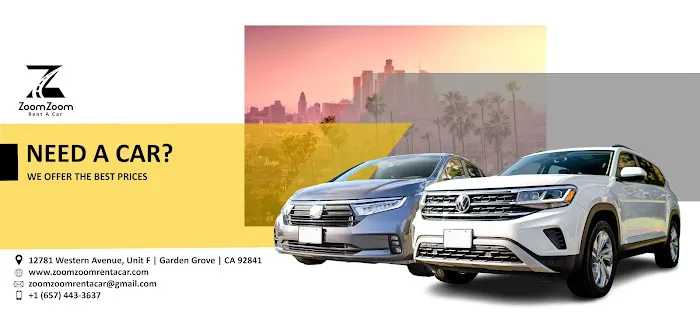 Zoom Zoom Rent A Car | Westminster CA Picture 1