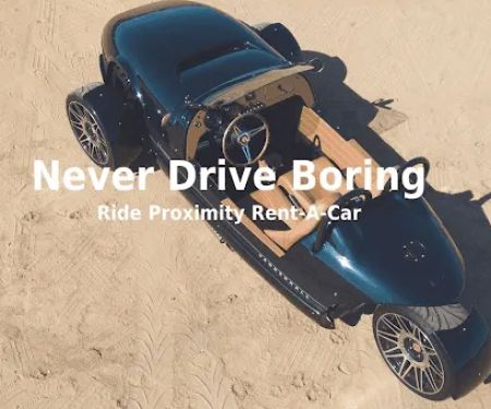 Ride Proximity Rent-A-Car (Tesla, Vanderhall, Slingshot, BMW, MINI)