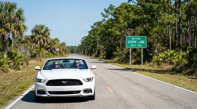 Can You Take a Rental Car Across State Lines in the US?