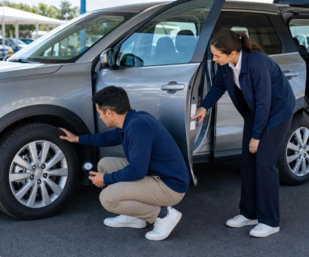 Rental Car Tire Check Guide: Inspect Before Driving