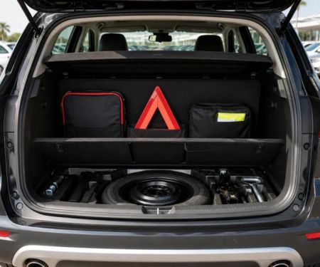 Rental Car Roadside Kit: Locate the Spare, Tools, and Assistance Number