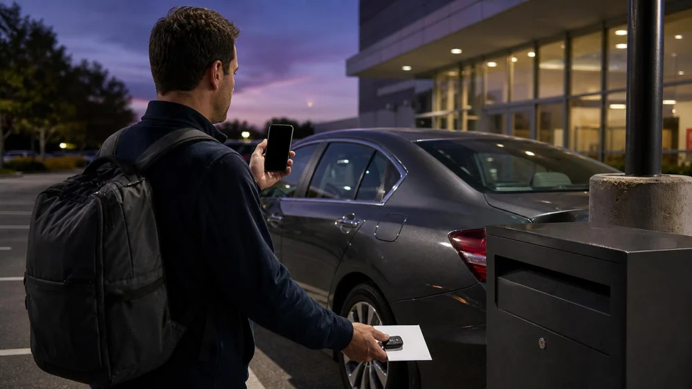 After-Hours Rental Car Return: Document Every Handoff