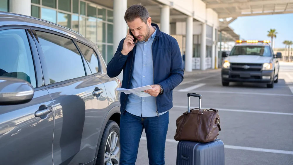 Lost Rental Car Key or Fob? Secure the Vehicle and Call the Provider
