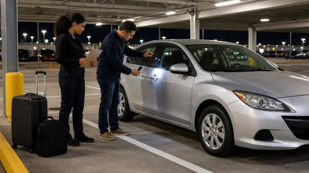 Rental Car Pickup After Dark: A Visibility Checklist