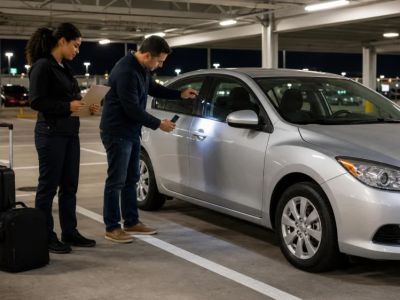 Rental Car Pickup After Dark: A Visibility Checklist