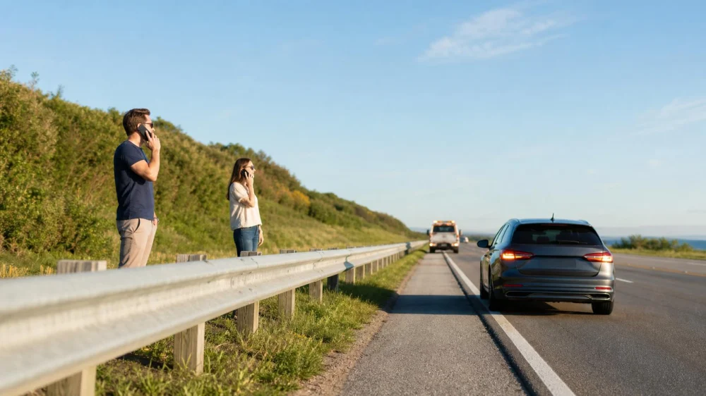 Rental Car Breakdown: Stop Safely and Follow Procedure