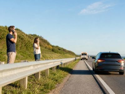 Rental Car Breakdown: Stop Safely and Follow Procedure