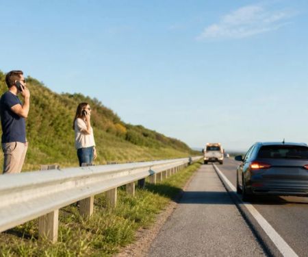 Rental Car Breakdown: Stop Safely and Follow Procedure
