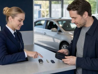 Rental Car Key Handoff: Count, Protect, and Report Loss
