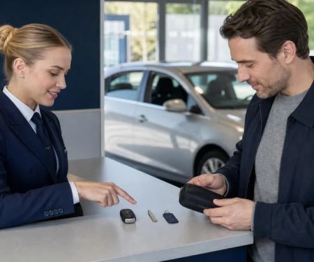 Rental Car Key Handoff: Count, Protect, and Report Loss
