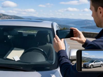 Rental Car Windshield Chip: Photograph, Report, and Don’t Repair It Yourself