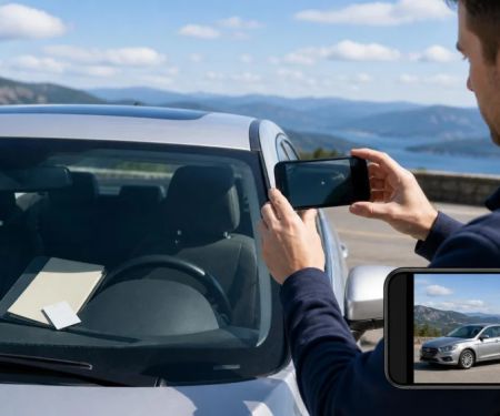 Rental Car Windshield Chip: Photograph, Report, and Don’t Repair It Yourself