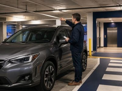 Rental Car Overnight Parking: Check Height, Permission, Security, and Exit