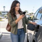 Rental Car Return Fuel Receipt: Time, Location, and Photos