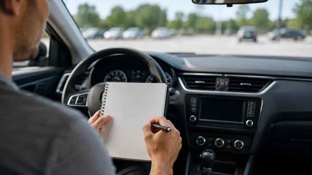 Rental Car Warning Sound Log: Record Clues Without Delay