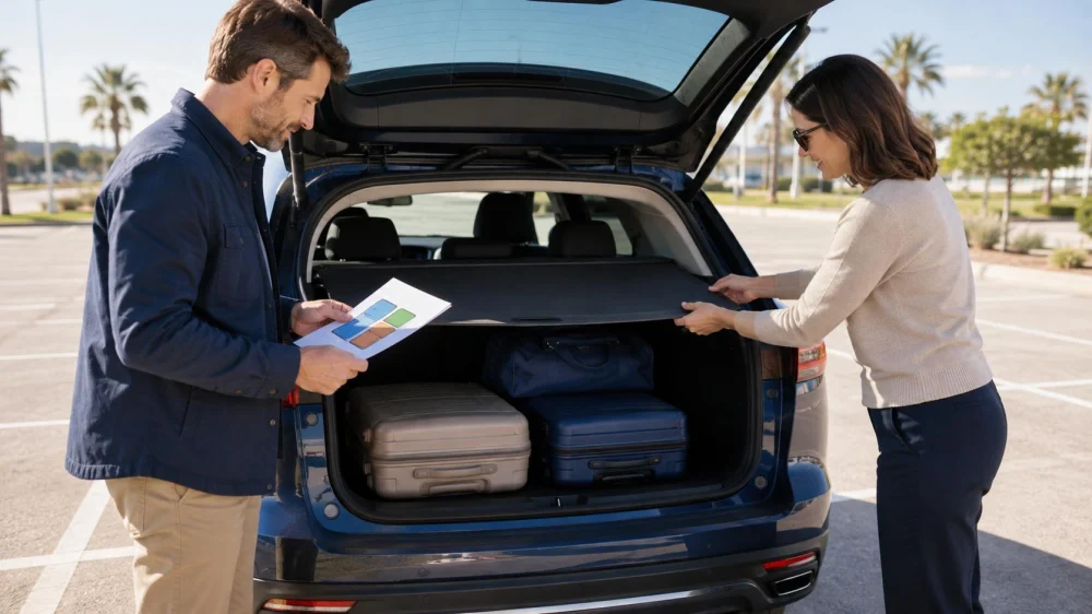 Rental Car Luggage Load: Visibility, Restraint, and Security