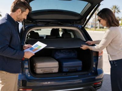 Rental Car Luggage Load: Visibility, Restraint, and Security