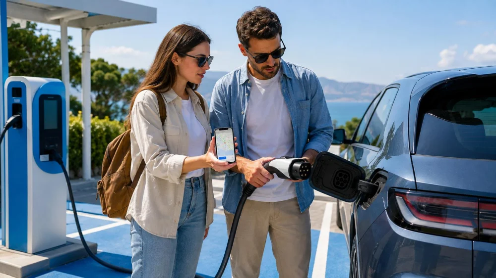 Rental EV Charging Plan: Connector, Time, Fees, and Return