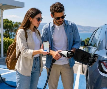 Rental EV Charging Plan: Connector, Time, Fees, and Return