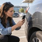 Rental Car Scratch Report: Photos, Location, and Time