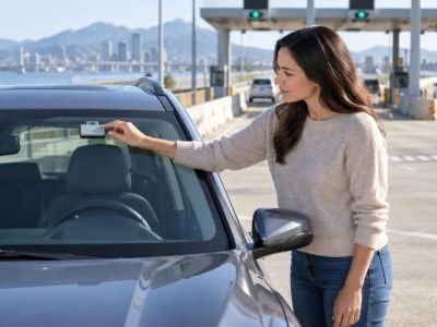 Rental Car Toll Device: Activation, Charges, and Receipts