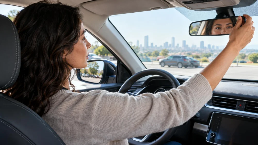Rental Car Mirror Setup: Seat, Blind Spots, and Final Check