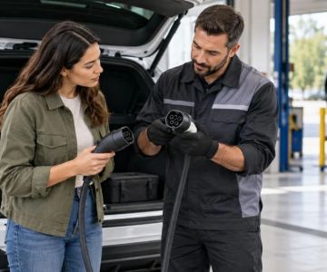Rental Car Charging Cable Check: Connector, Damage, and Return
