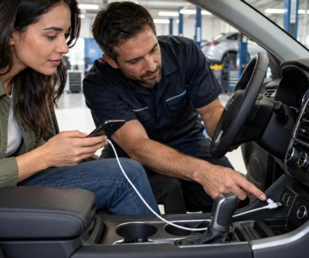 Rental Car USB Port Check: Cable, Power, and Privacy