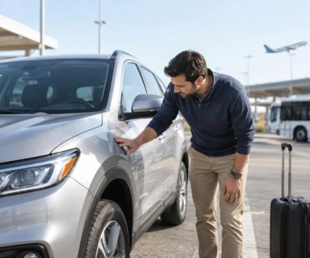 Rental Car Airport Return: Route, Fuel, and Shuttle Time