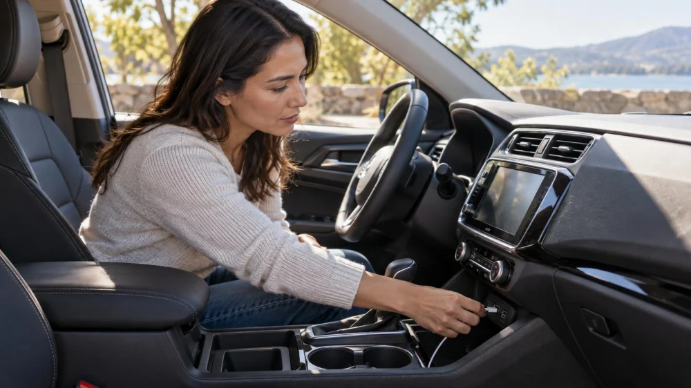 Rental Car USB Port Check: Power, Data, and Privacy