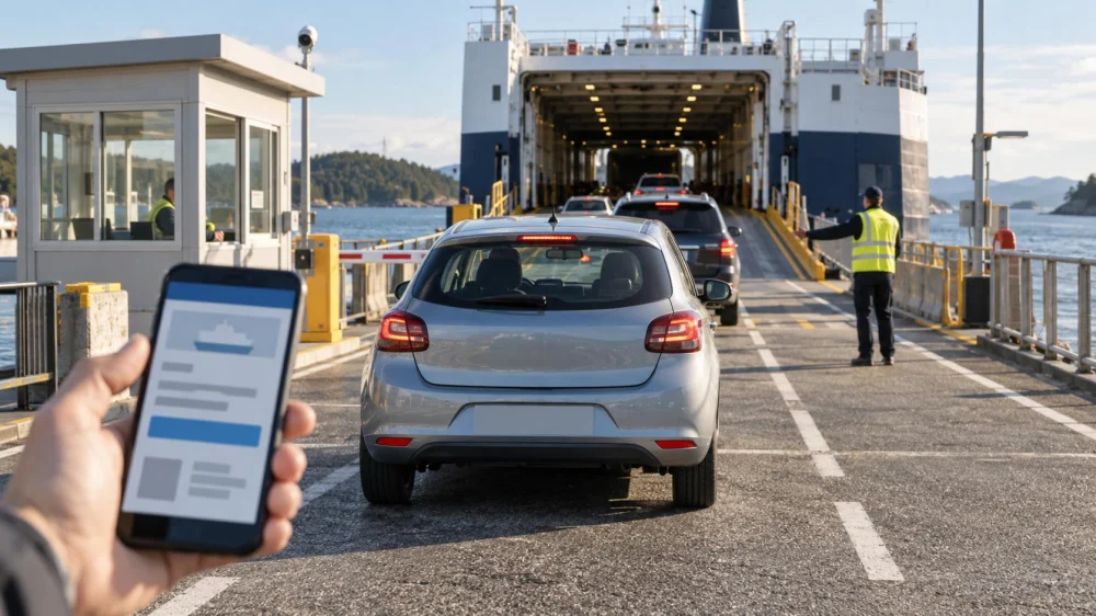 Rental Car Ferry Trip: Booking, Vehicle Rules, and Check-In