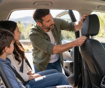 Rental Car Headrest Check: Height, Position, and Passengers