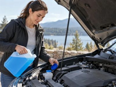 Rental Washer Fluid Check: Type, Level, and Safe Refill