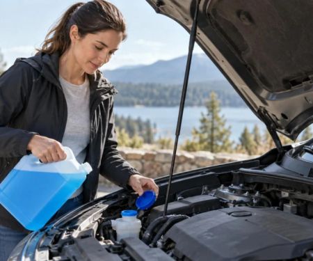 Rental Washer Fluid Check: Type, Level, and Safe Refill