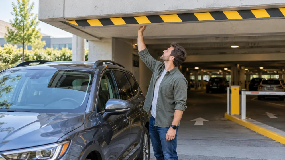 Rental Parking Clearance: Height, Route, and Exit Plan