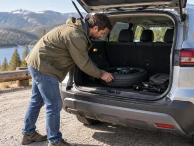 Rental Car Spare Tyre Check: Location, Tools, and Limits