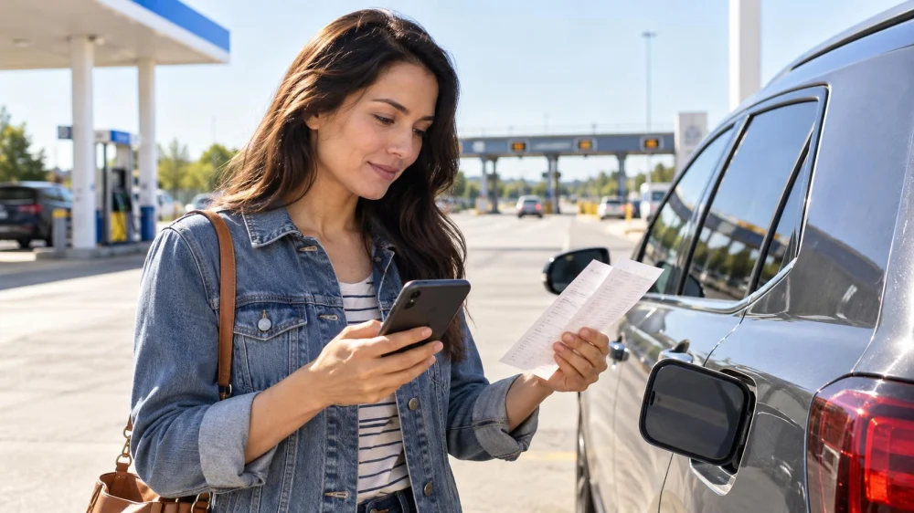 Rental Car Toll and Fuel Record: Checks Before the Next Step