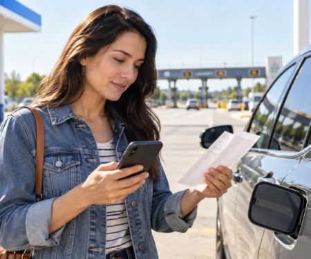 Rental Car Toll and Fuel Record: Checks Before the Next Step