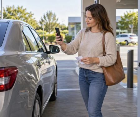 Rental Car Drop-Off Key Box: Time, Photos, and Receipt
