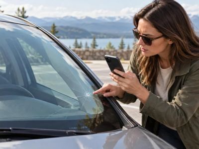Rental Car Windshield Crack: Safety, Photos, and Provider Call