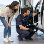 Rental Car Tyre Pressure Check: Label, Load, and Cold Reading